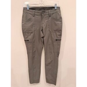 Kuhl Womens Pants Size 2 Short Gray Hiking Cargo Stretch Outdoor